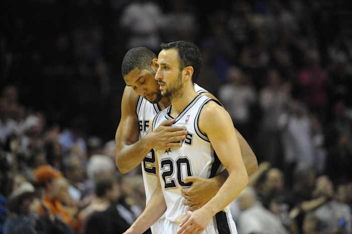 Manu Ginobili, Tim Duncan, San Antonio Spurs